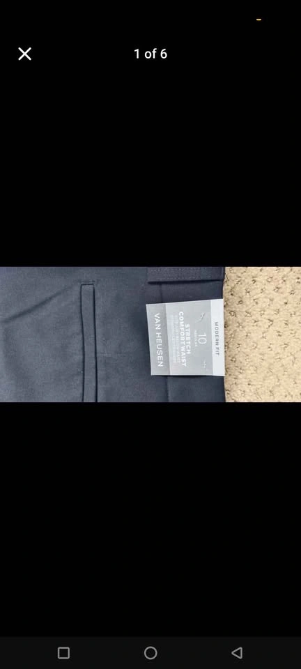 Van Heusen Women's Navy Dress Pants - Size 10/12 - photo 5