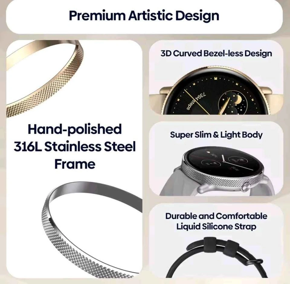 Zeblaze GTR 3 Pro AMOLED Smartwatch - photo 3
