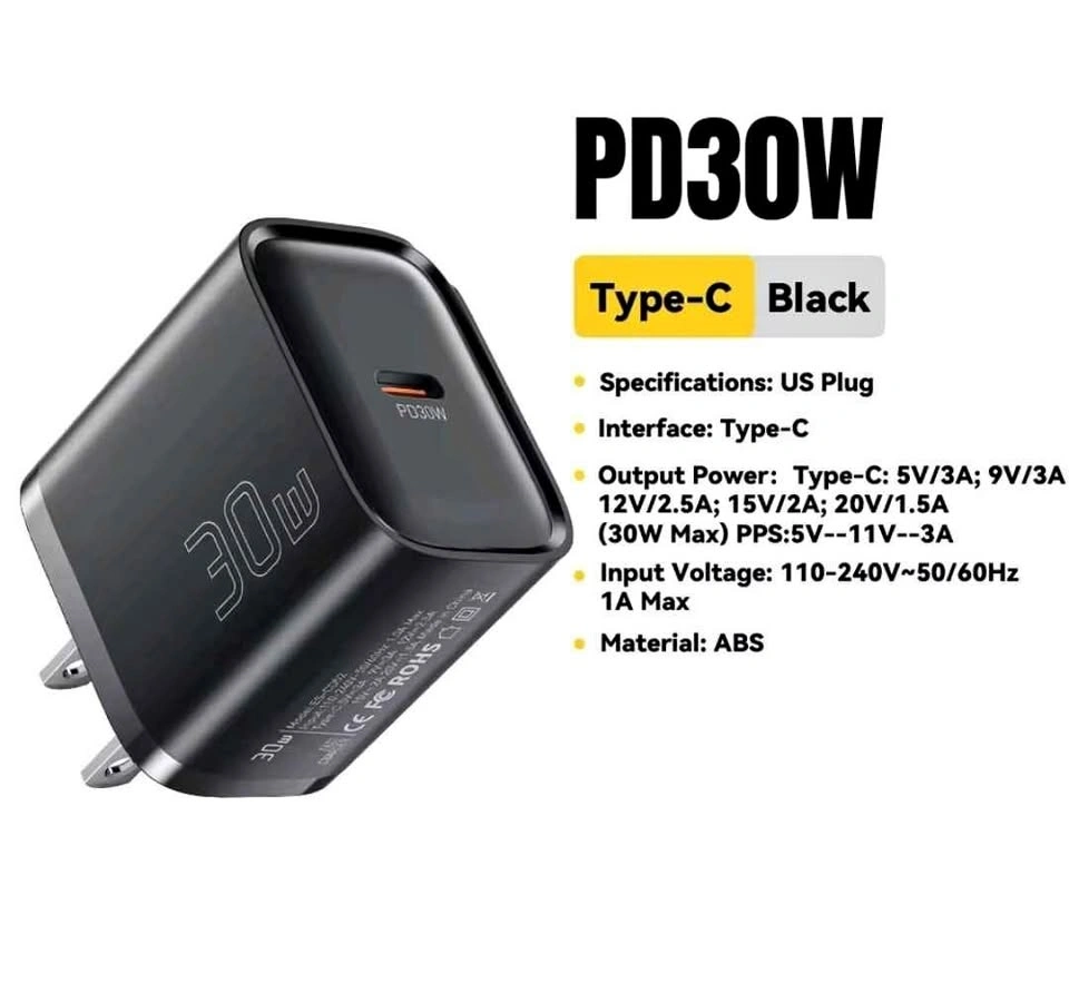 ESSAGER PD30W Type-C Wall Charger