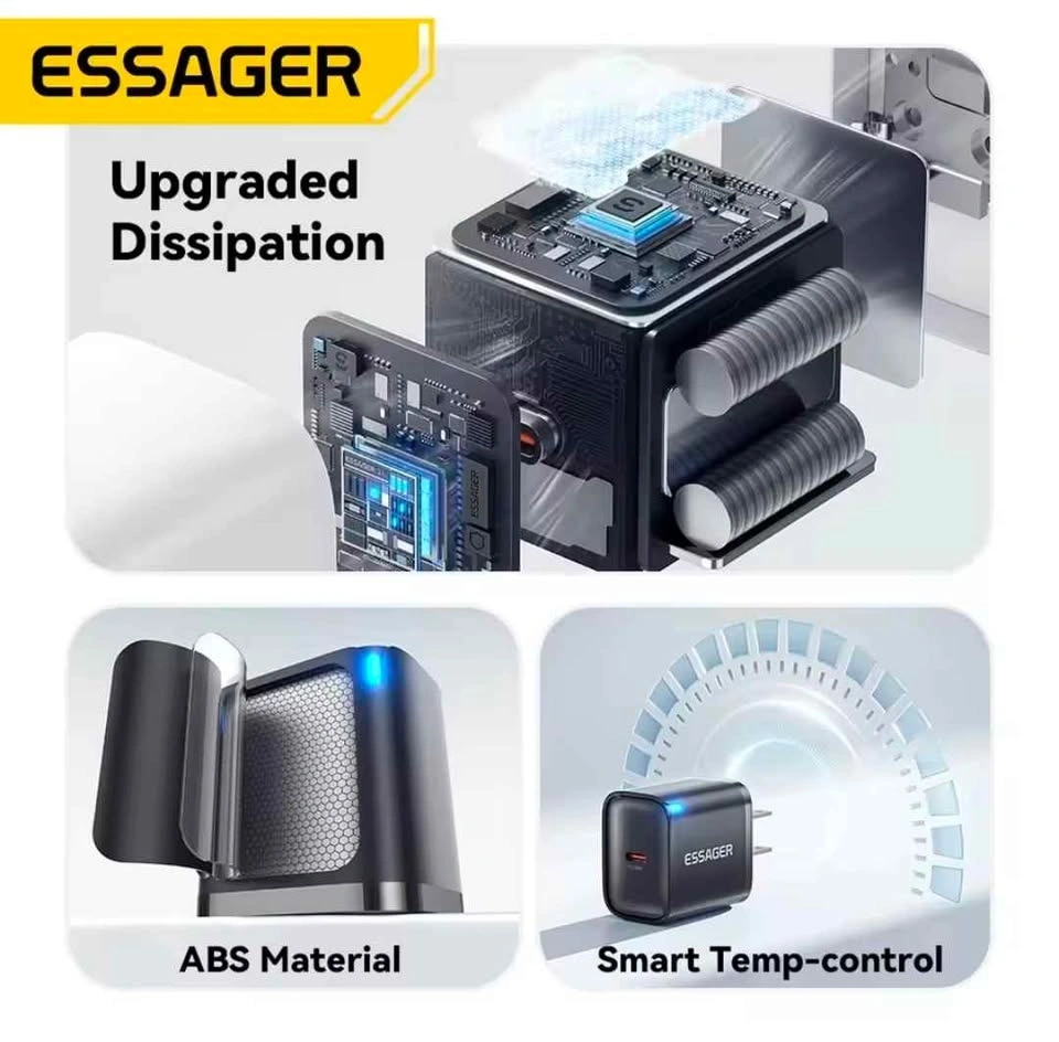 ESSAGER PD30W Type-C Wall Charger - photo 4
