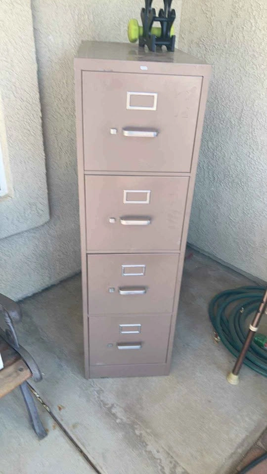 4 Drawer Sturdy File Cabinet - Oakbrook - photo 5