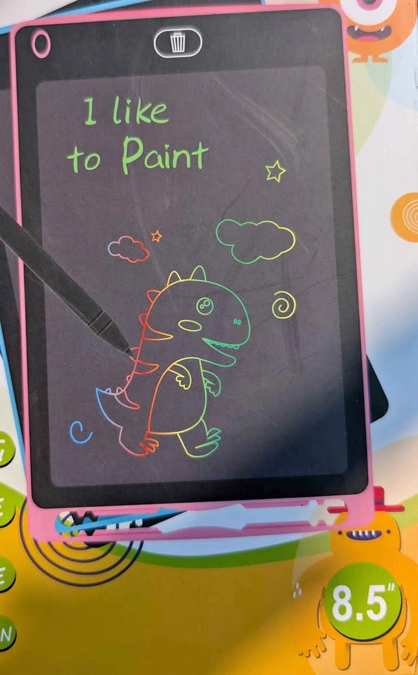 8.5 inch Pink LCD Writing Tablet