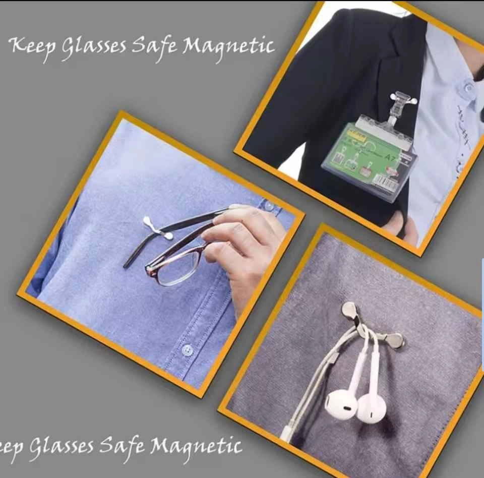 Magnetic Glasses Holder Clip - photo 3