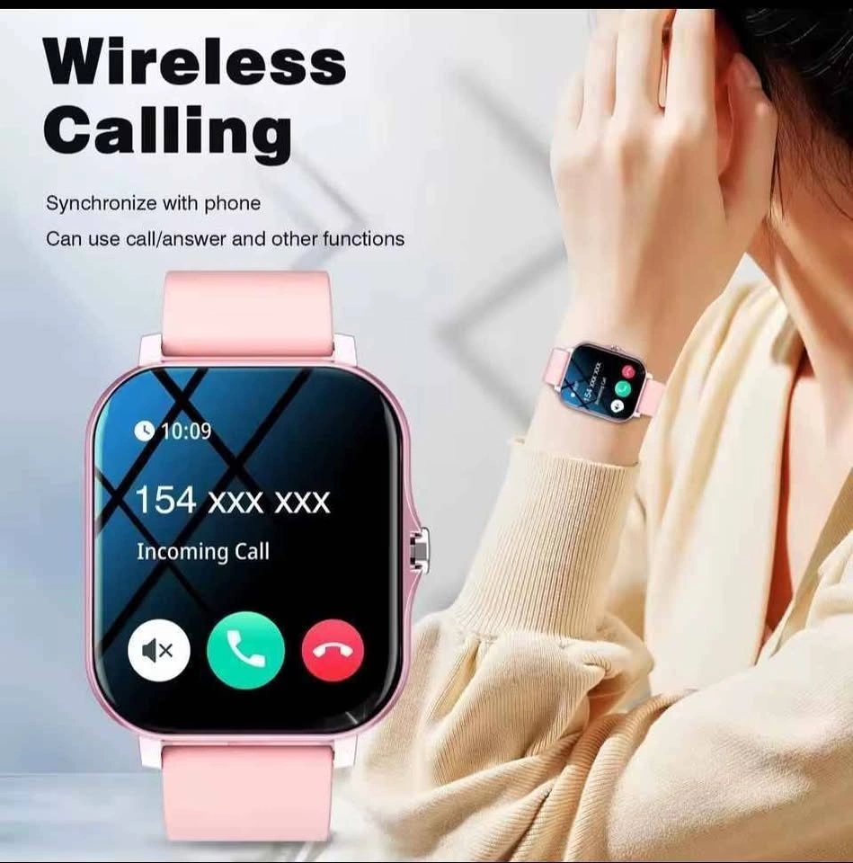 Laxasfit Y13 Pro Max Smart Watch (Pink) or (Black) - photo 2