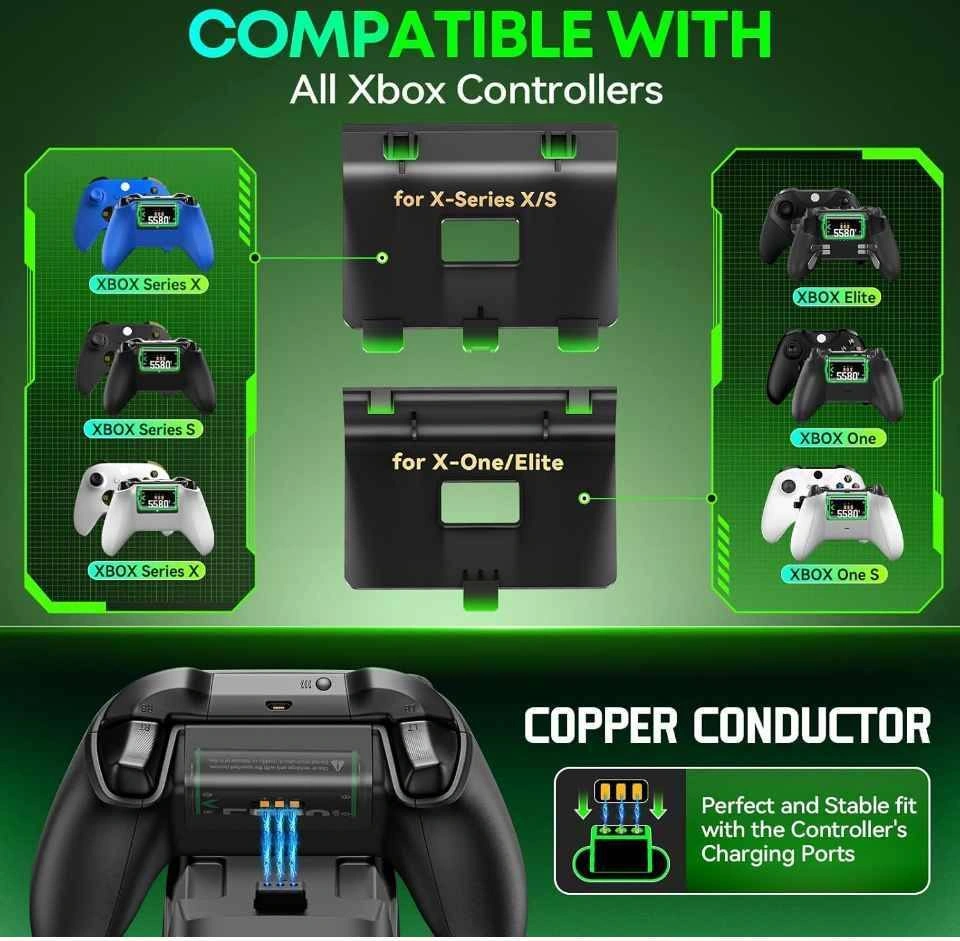 Oivo Xbox controller charger - photo 2