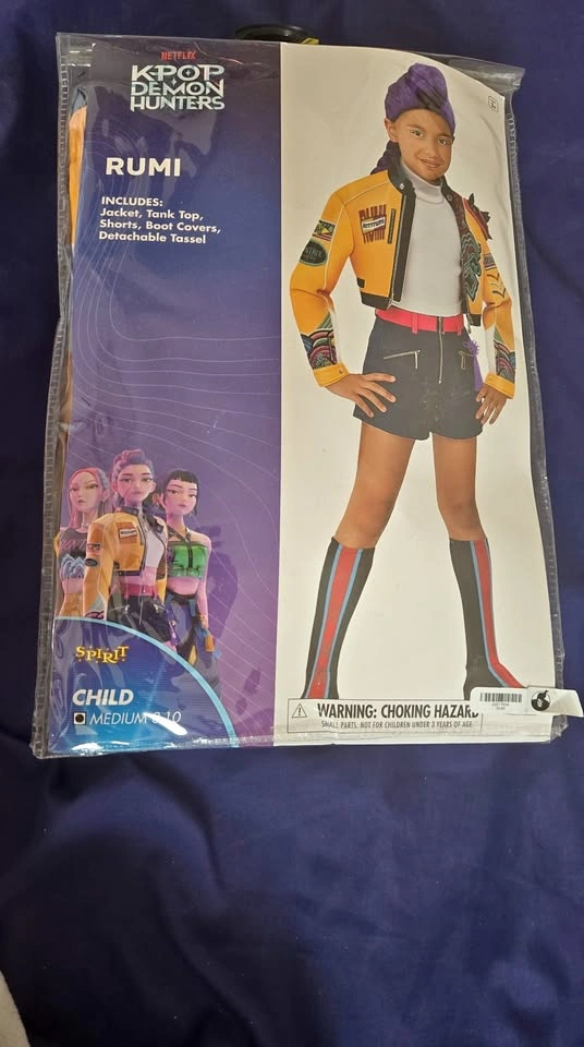 Netflix KPOP Demon Hunters Rumi Child Costume