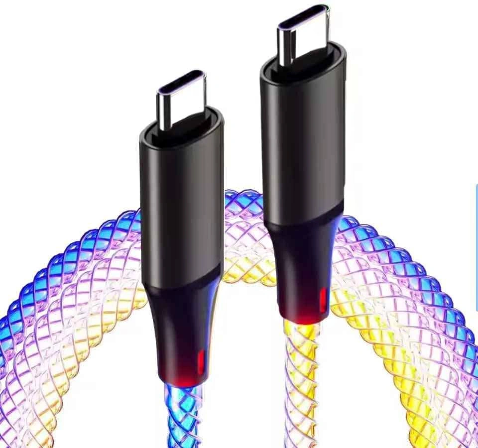 USB A to Type C RGB Cable (3.3ft)