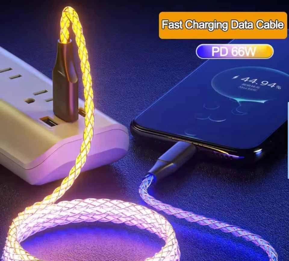 USB A to Type C RGB Cable (3.3ft) - photo 2