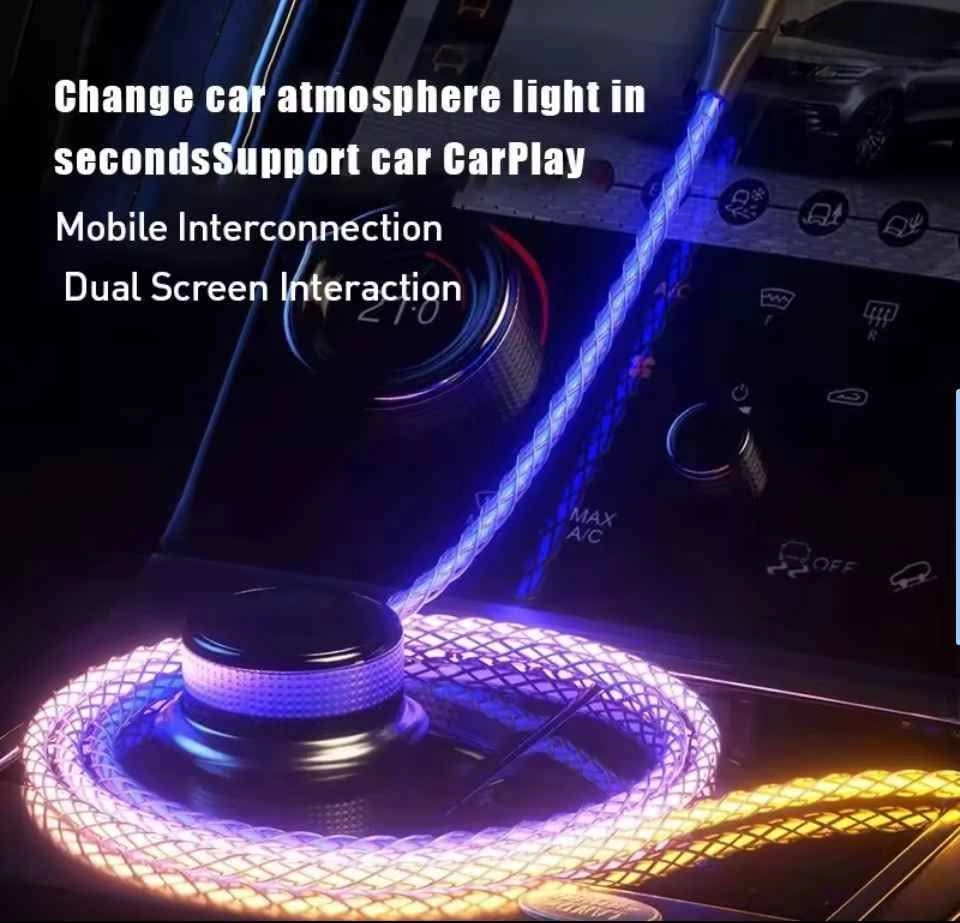 USB A to Type C RGB Cable (3.3ft) - photo 3