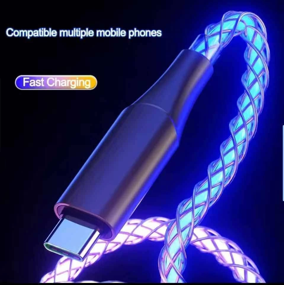 USB A to Type C RGB Cable (3.3ft) - photo 5