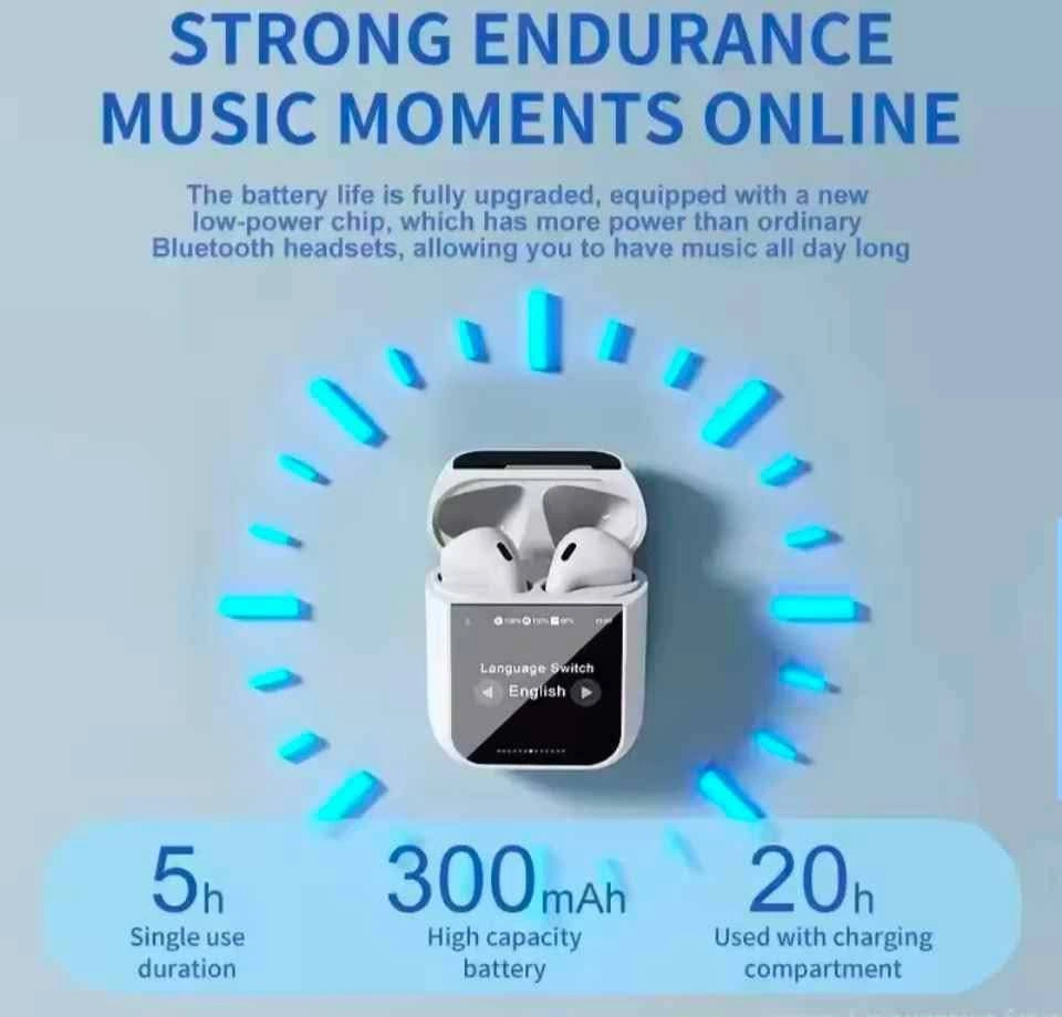 Xiaomi A2 Pro Touch Screen Bluetooth Earphones - photo 3