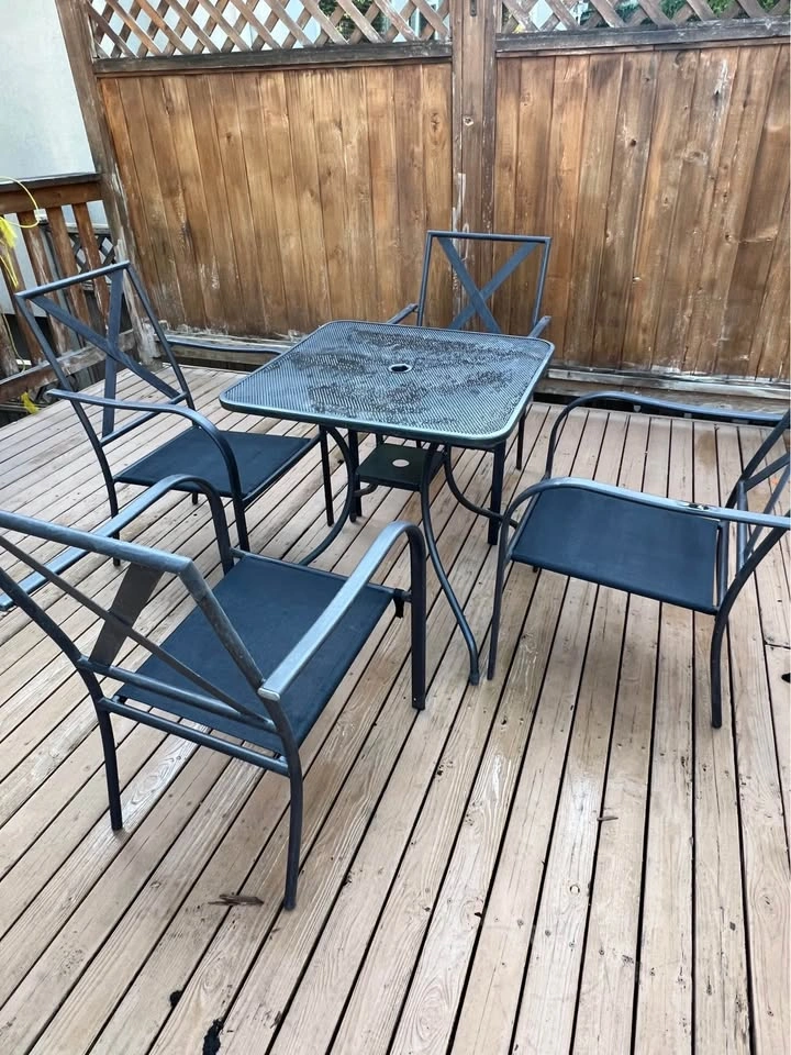 Outdoor Patio furniture set / table & chairs - photo 2