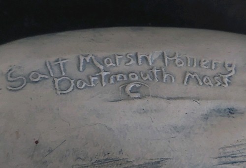 Salt Marsh Pottery "Mayflower" Artist Initialed Piece (Hangable) - photo 5