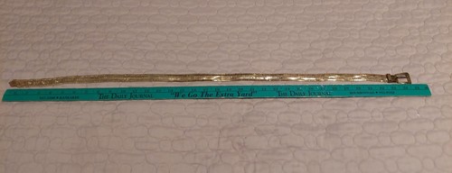 Whiting And Davis Vintage Gold Mesh Belt - photo 5