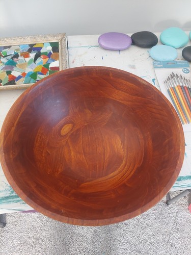 Beautiful Large Wood Bowl - photo 2