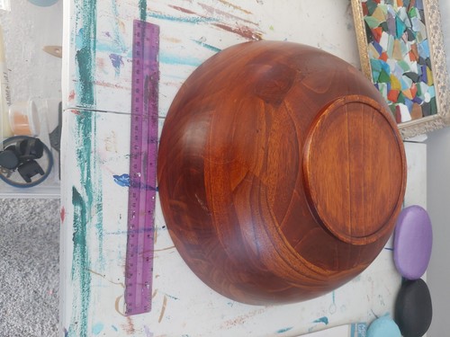 Beautiful Large Wood Bowl - photo 4