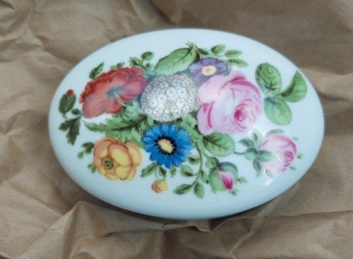 West Germany Porcelain Trinket Box