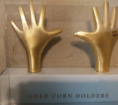 Fun Corn Holders Shaped Like Hands, 2 Pair - photo 2