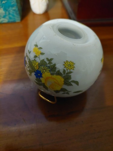 Pretty Popourri Ball With Cord And Plug Intact, Porcelain - photo 3