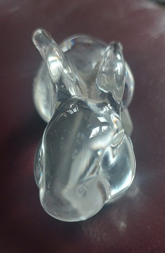 Crystal Bunny Rabbit Paperweight From Taiwan Handmade - photo 2