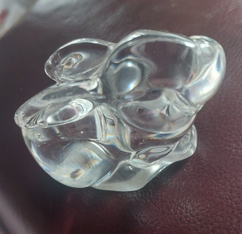 Crystal Bunny Rabbit Paperweight From Taiwan Handmade - photo 3