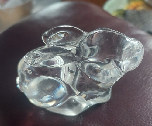 Crystal Bunny Rabbit Paperweight From Taiwan Handmade - photo 4