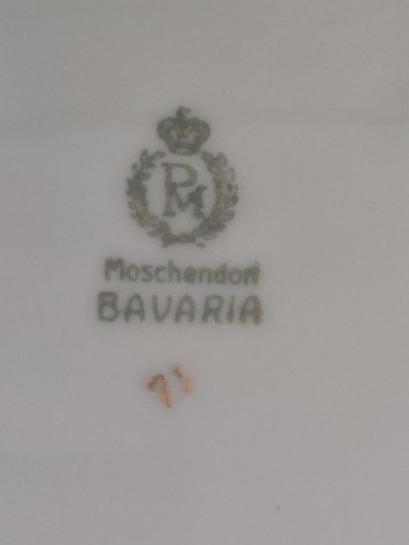 Antique Bavarian Tidbit Plate - photo 4