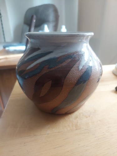 Art Pottery Bowl/Vase Signed Thorson-2005