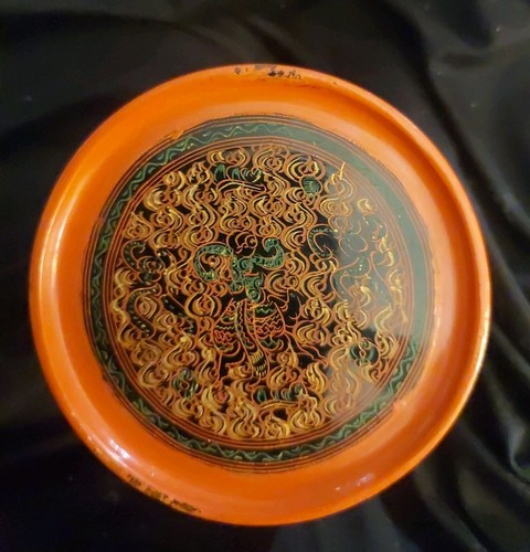 Vintage Burmese Lacquerware Betal Nut Box Kun-it - photo 5