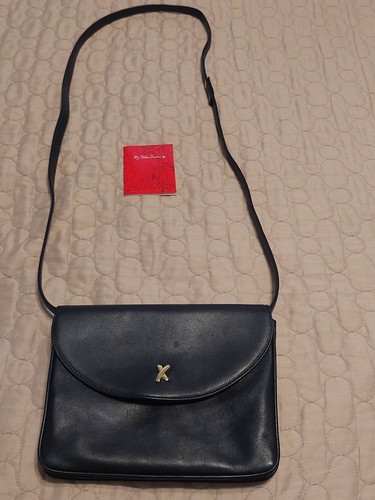 Paloma Picasso Navy Leather Crossbody Purse - photo 5