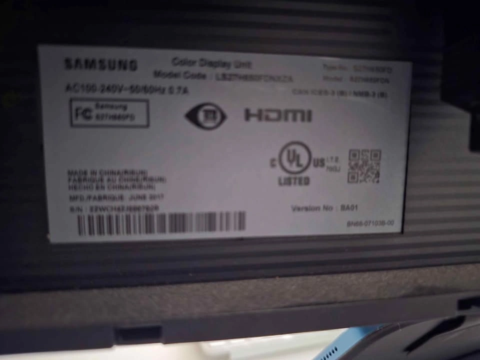 Samsung 27inch monitor - photo 2
