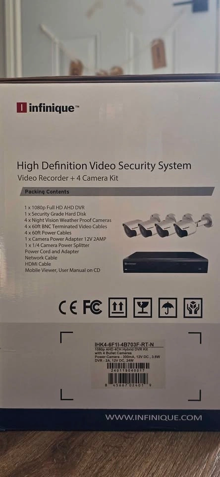 4 camera HD DVR system - photo 2