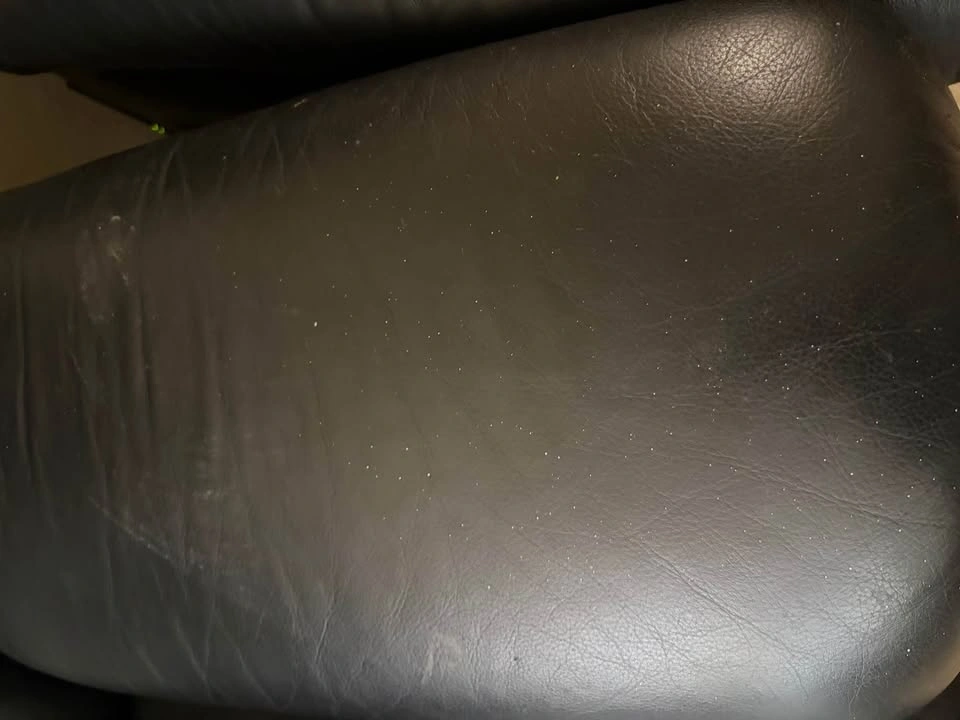 Black Leather Armchair - photo 4