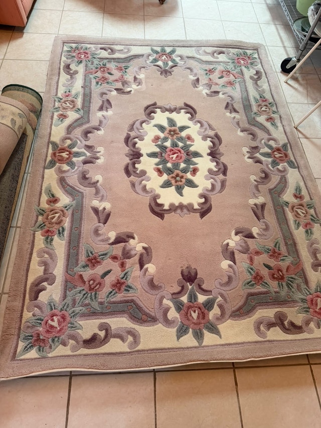 Floral Area Rug