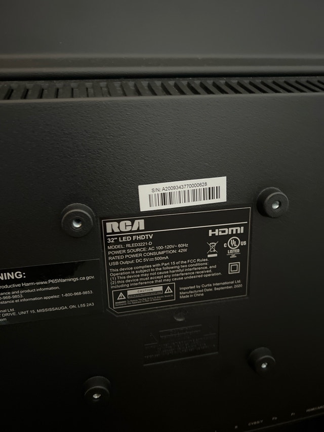 RCA 32-inch LED Television - photo 2
