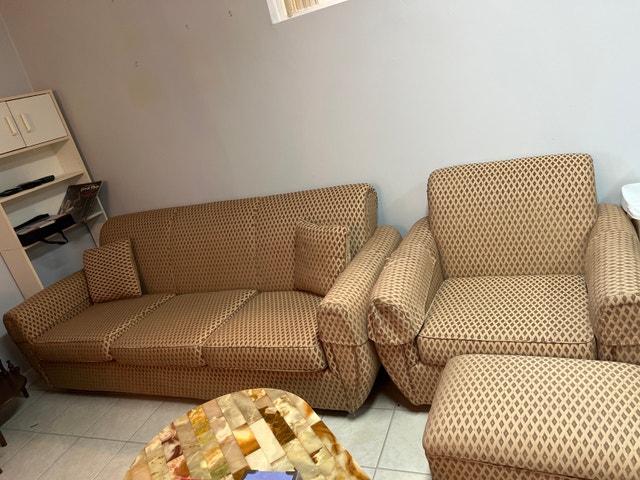 Sofa and Armchair Set