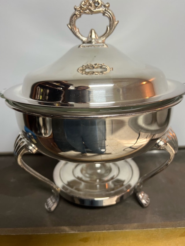 Silver Plated Chafing Dish