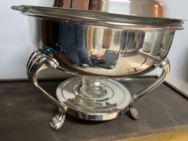Silver Plated Chafing Dish - photo 3