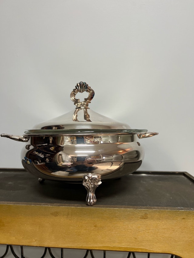 Rogers Silverplate Casserole Dish