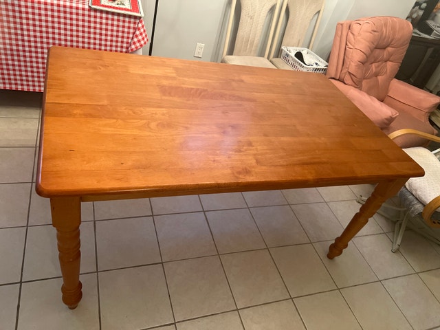 Solid Wood Dining Table