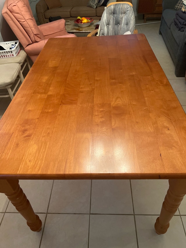 Solid Wood Dining Table - photo 4