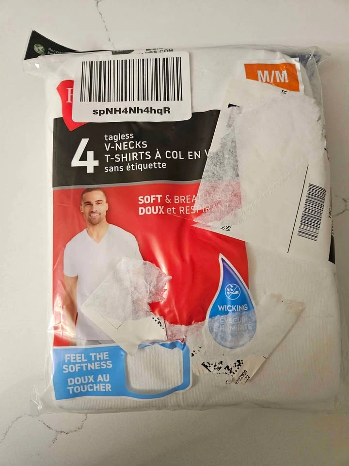 Hanes V neck undershirt
