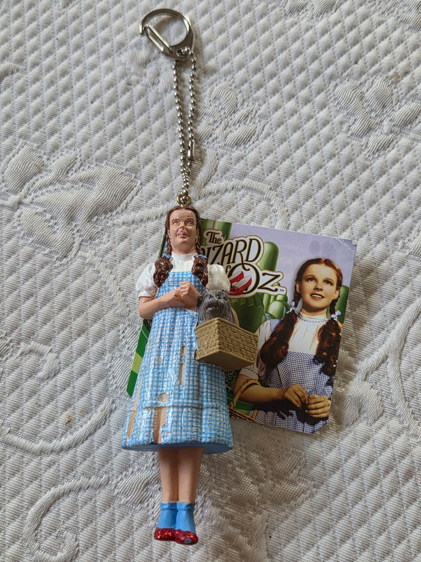 Wizard of Oz Dorothy Figure Keychain