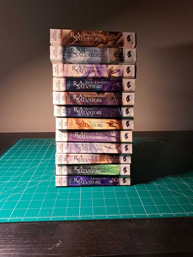 R. A Salvatore the legend of Drizzt 12 Book Series