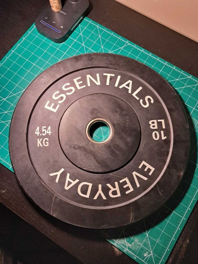 10lbs bumper plate
