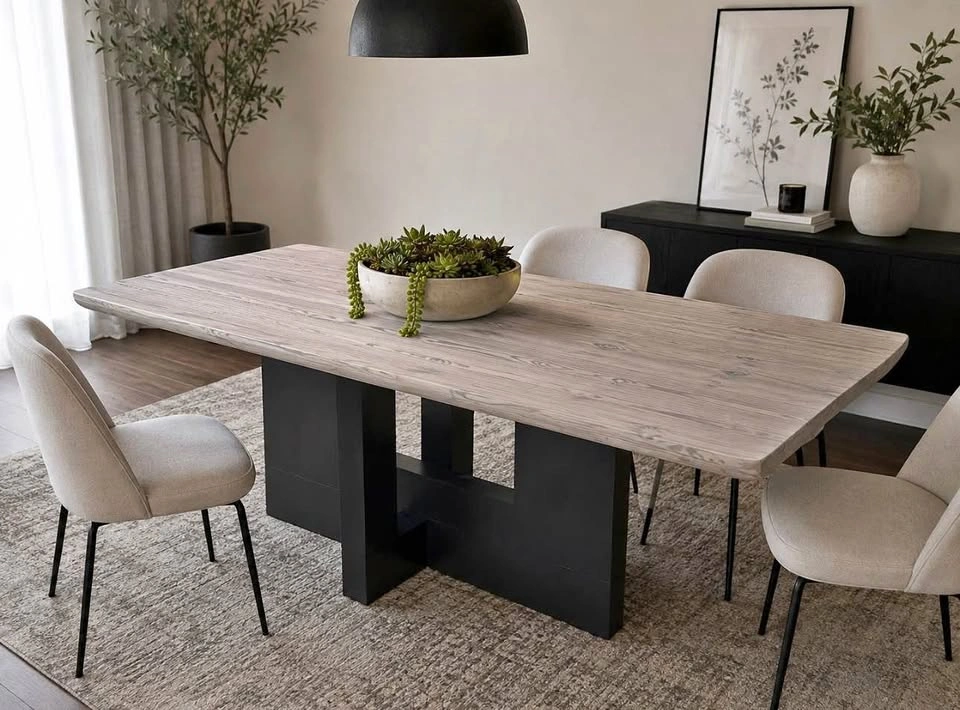 Refinished kitchen table