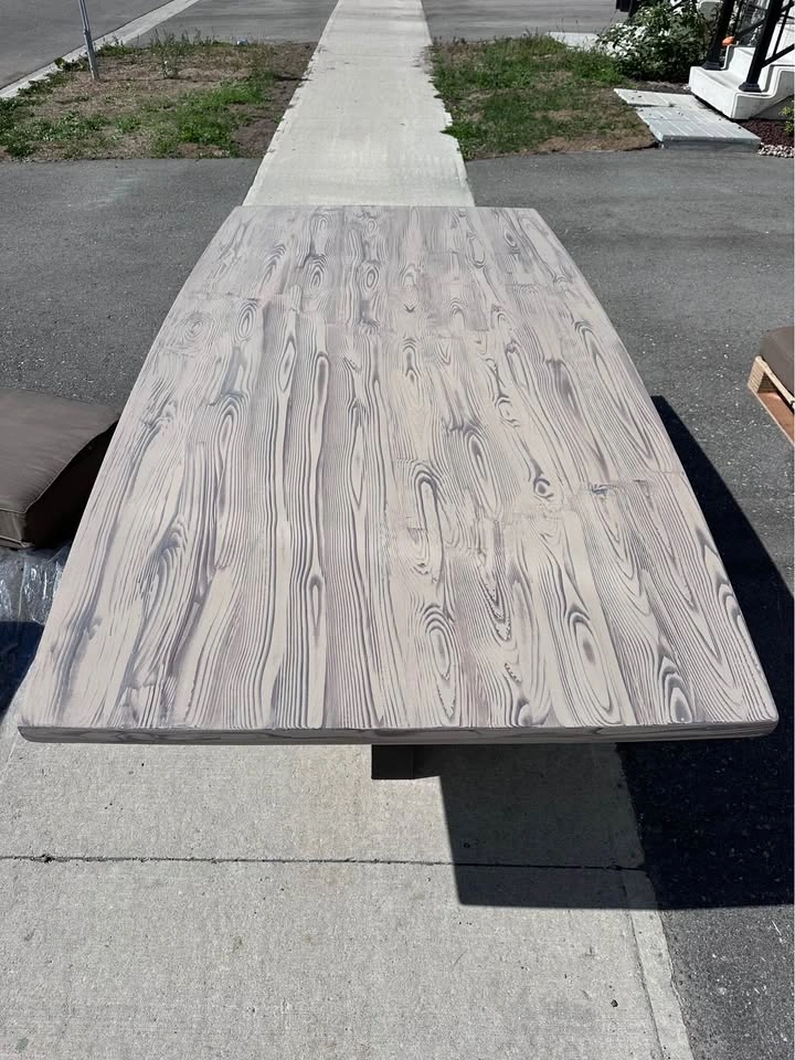 Refinished kitchen table - photo 2