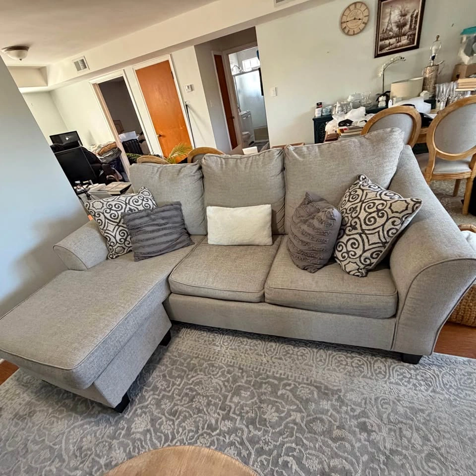 Ashley Furniture sofa bed with chaise
