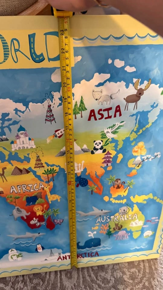 Kids bedroom world map picture - OBO - photo 2