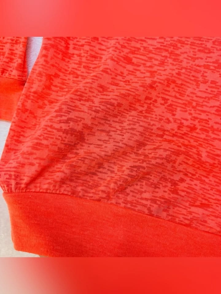 ACX Athletics Neon Orange Burnout Long Sleeve Top Womens Medium - photo 3